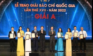 123 tác phẩm được vinh danh tại Lễ trao Giải Báo chí quốc gia lần thứ XVII - năm 2022